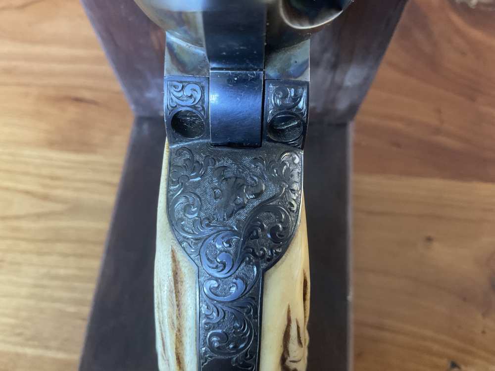 Colt Single Action Army SAA A.A. White Engraved 38 Special -img-15