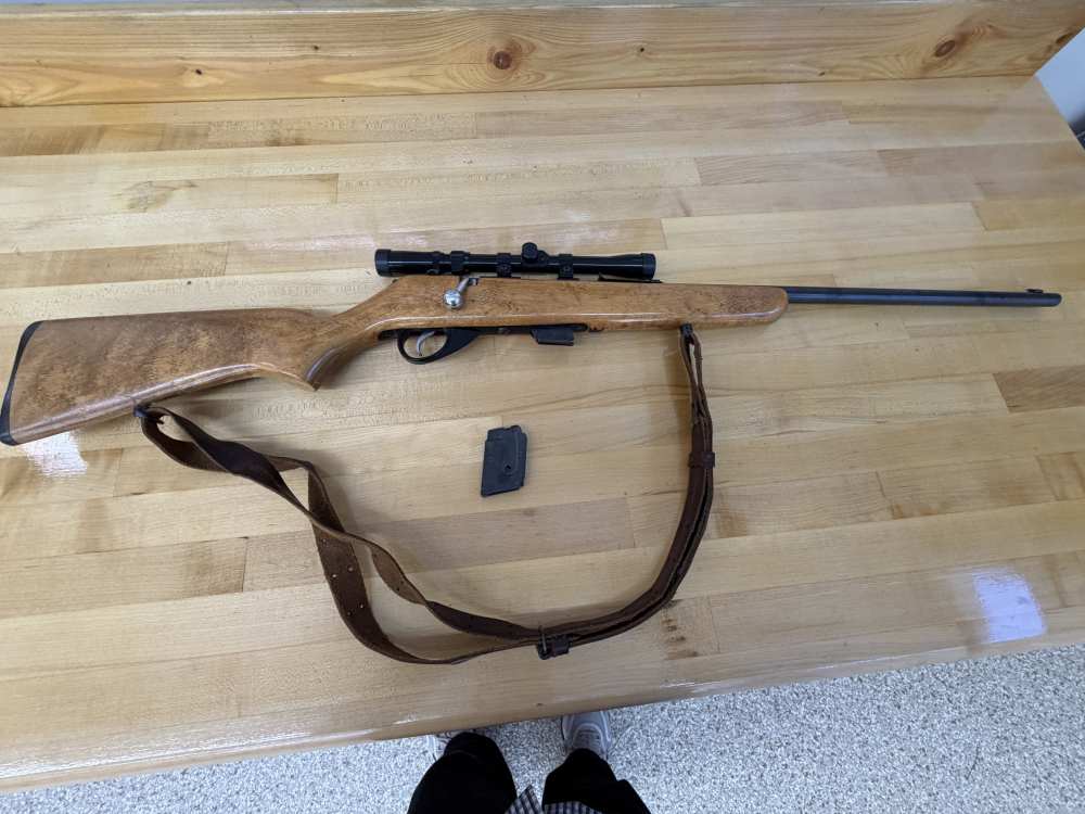 JC Higgins Model 42 Bolt-Action Rifle in .22 S-L-LR - GREAT STARTER RIFLE!-img-1