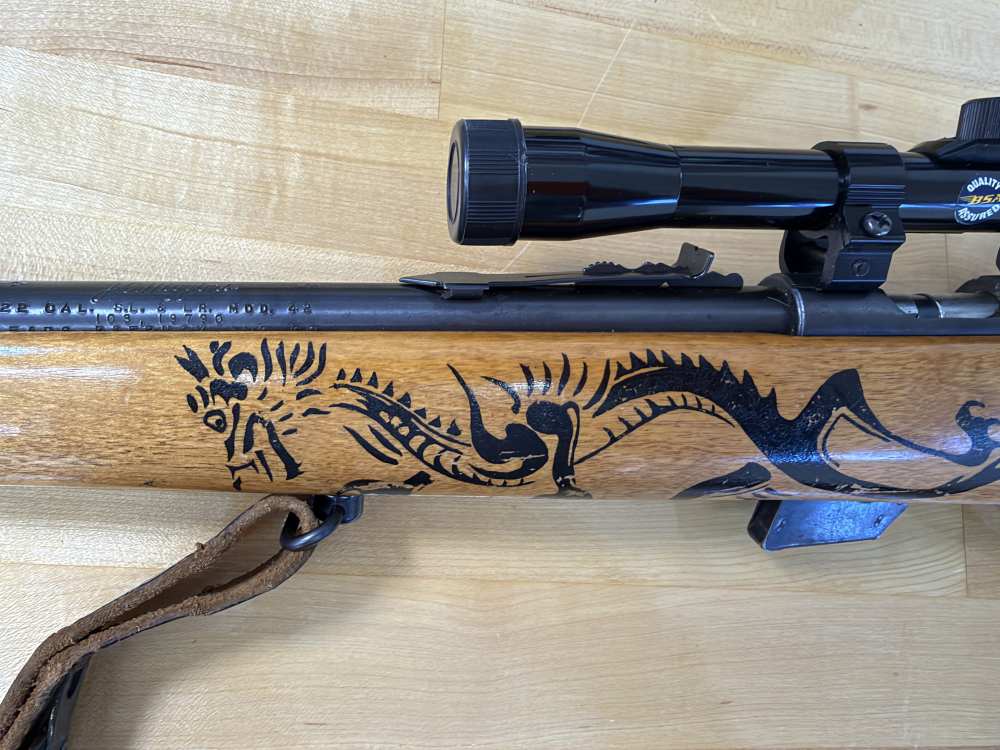 JC Higgins Model 42 Bolt-Action Rifle in .22 S-L-LR - GREAT STARTER RIFLE!-img-14