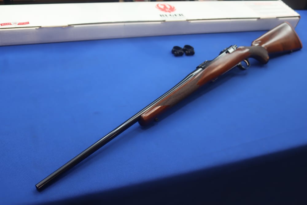 Ruger Model M77 Hawkeye Rifle 257 ROBERTS 22" Blued Walnut 37115 NEW 257ROB-img-38