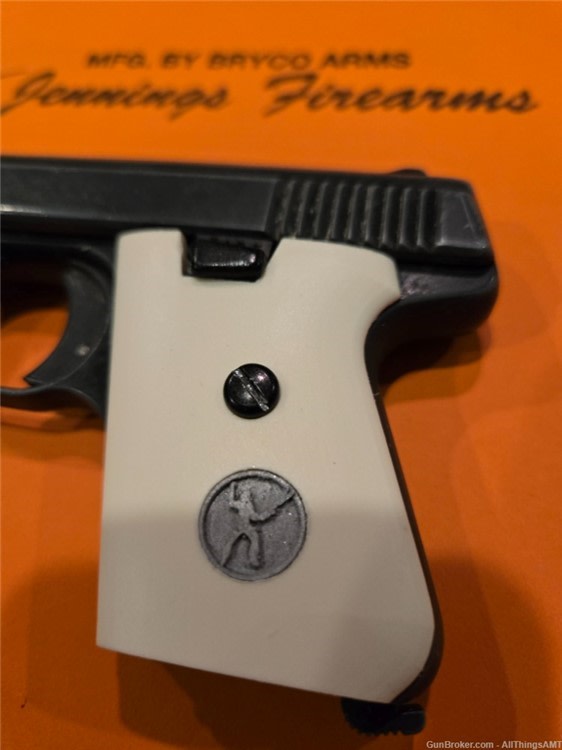 Bryco Arms Jennings J22 J25 Smooth Grips (New Model Flip Safety) w/Meds-img-5