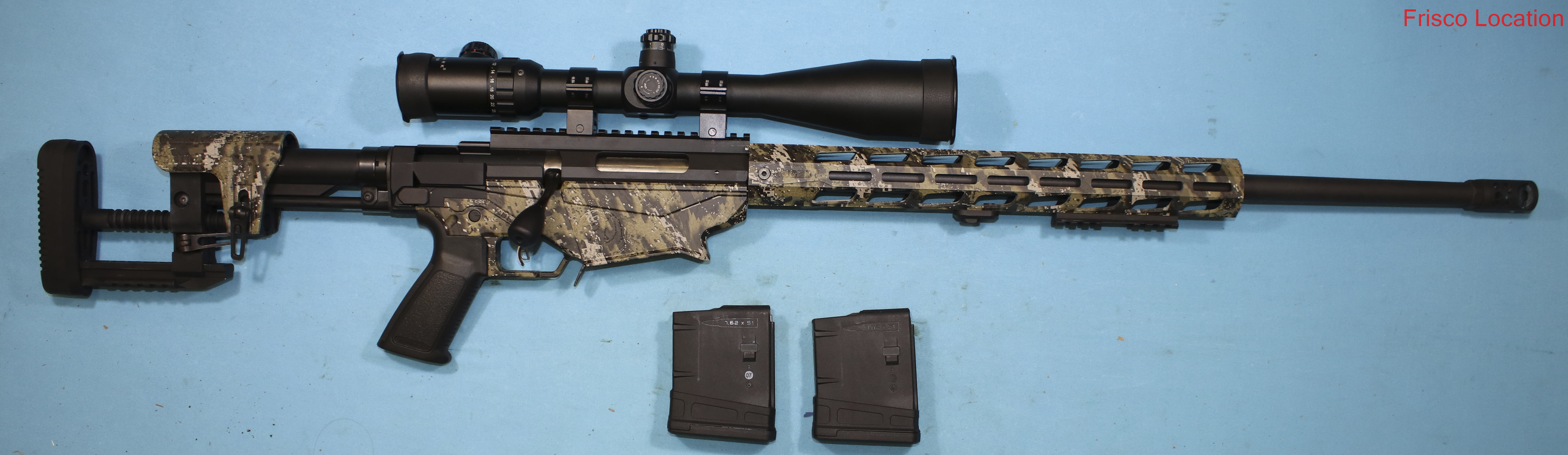 Ruger Precision 6.5CM 24" Barrel SightMark 8.5-25x50 Scope 2 Magazines-img-2