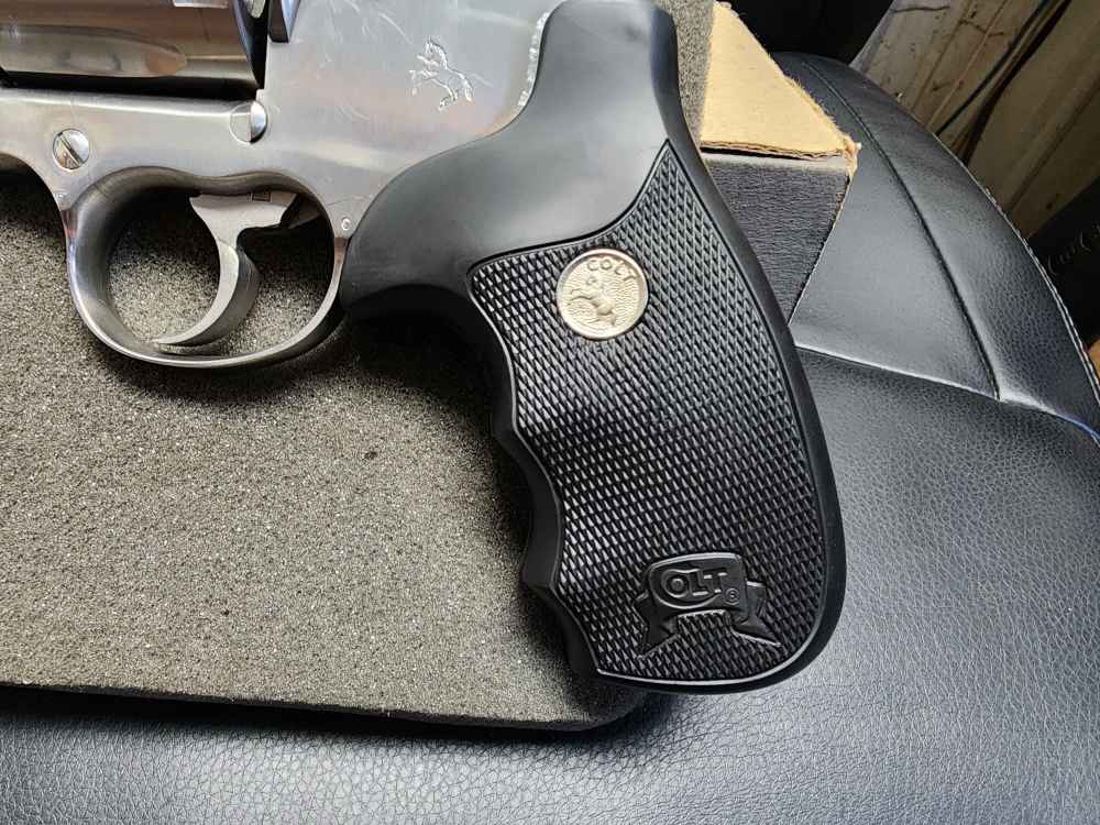 PICS! USED 2000 COLT ANACONDA 44 MAG 6 STAINLESS REVOLVER SNAKE GUN DT SS-img-11