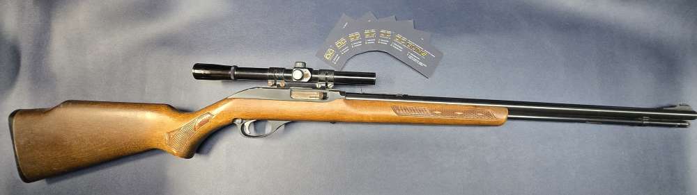 1977 MARLIN GLENFIELD MODEL 60 .22 LR 22" SQUIRREL STOCK JM ALL-PRO 4X15 SN-img-0