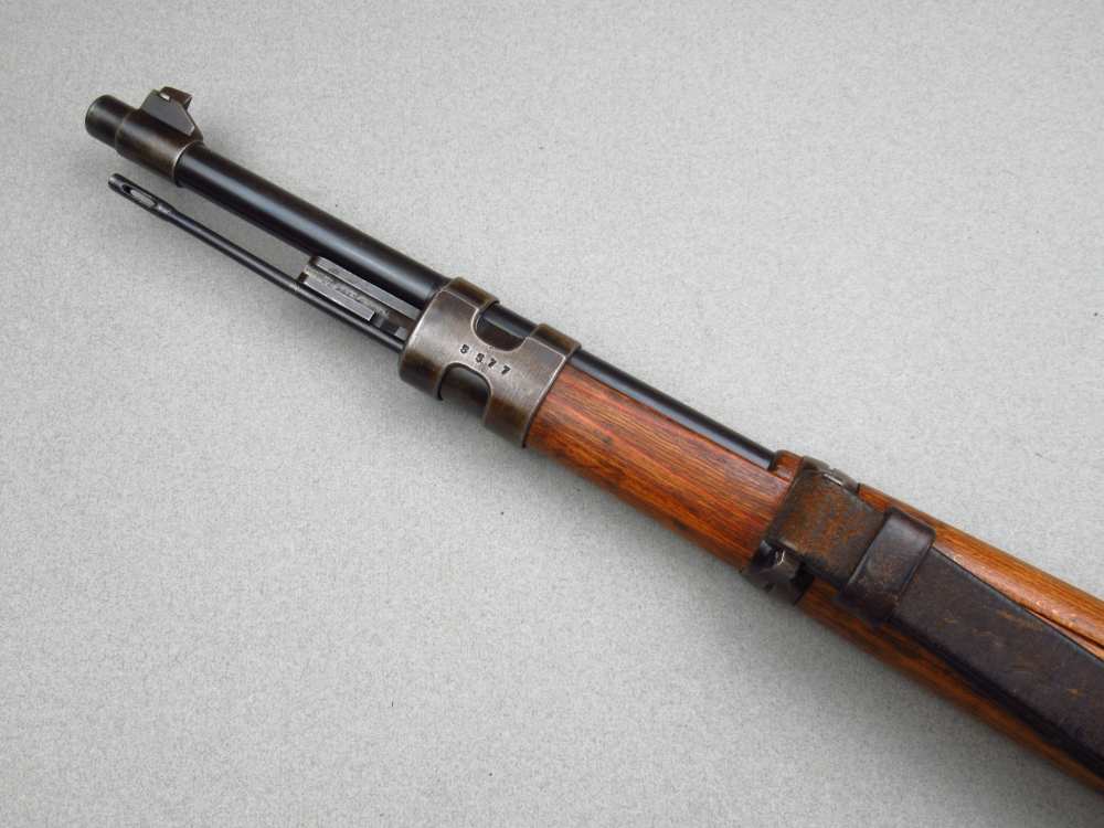 Rare 1940 WWII German ERMA Erfurt AX Mauser Karabiner k98 8mm 98 rifle 98k -img-25