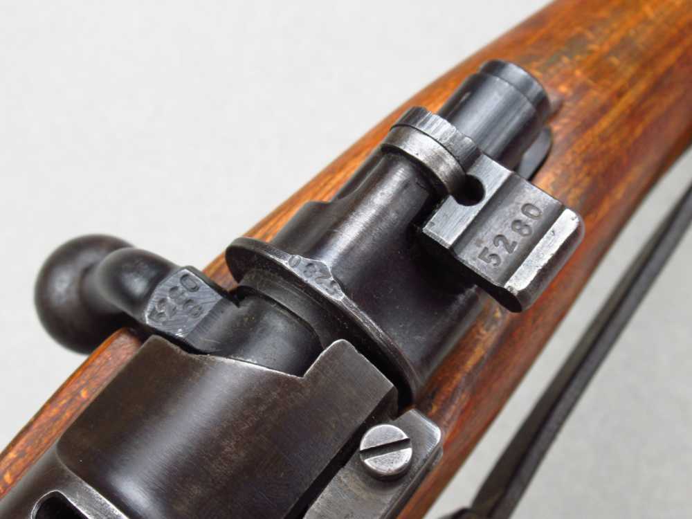 Rare 1940 WWII German ERMA Erfurt AX Mauser Karabiner k98 8mm 98 rifle 98k -img-58