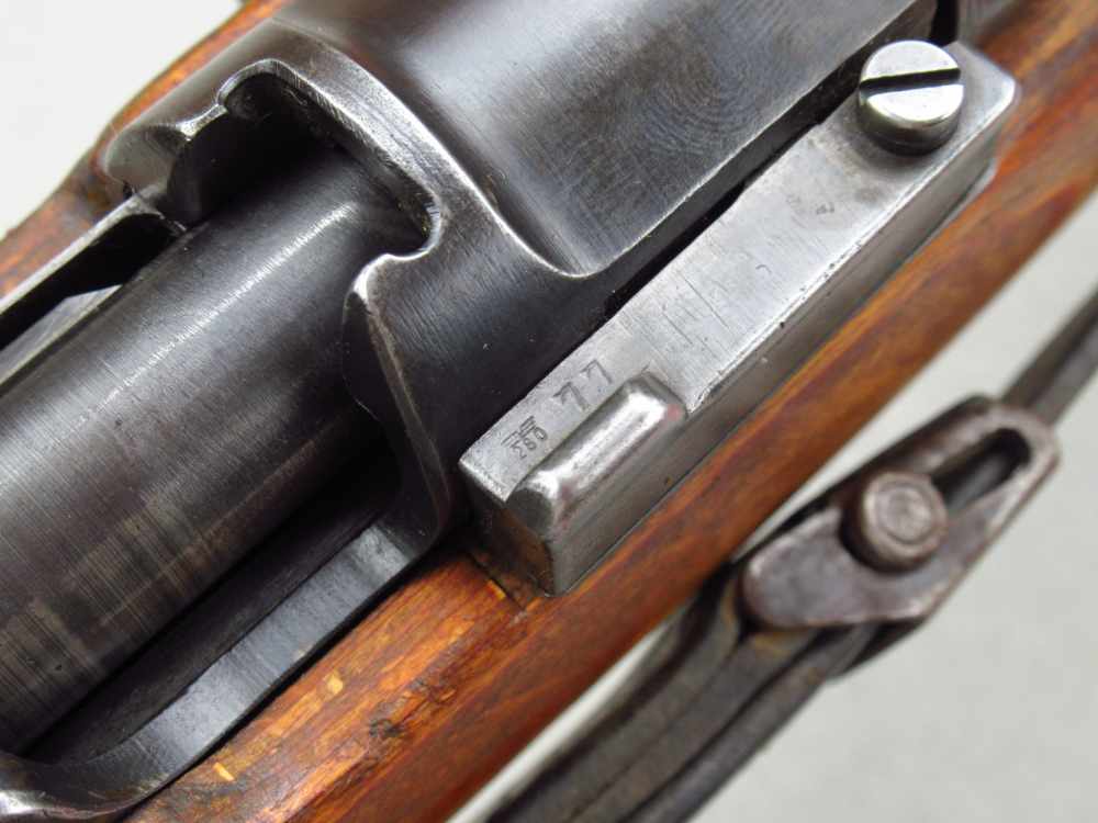 Rare 1940 WWII German ERMA Erfurt AX Mauser Karabiner k98 8mm 98 rifle 98k -img-57