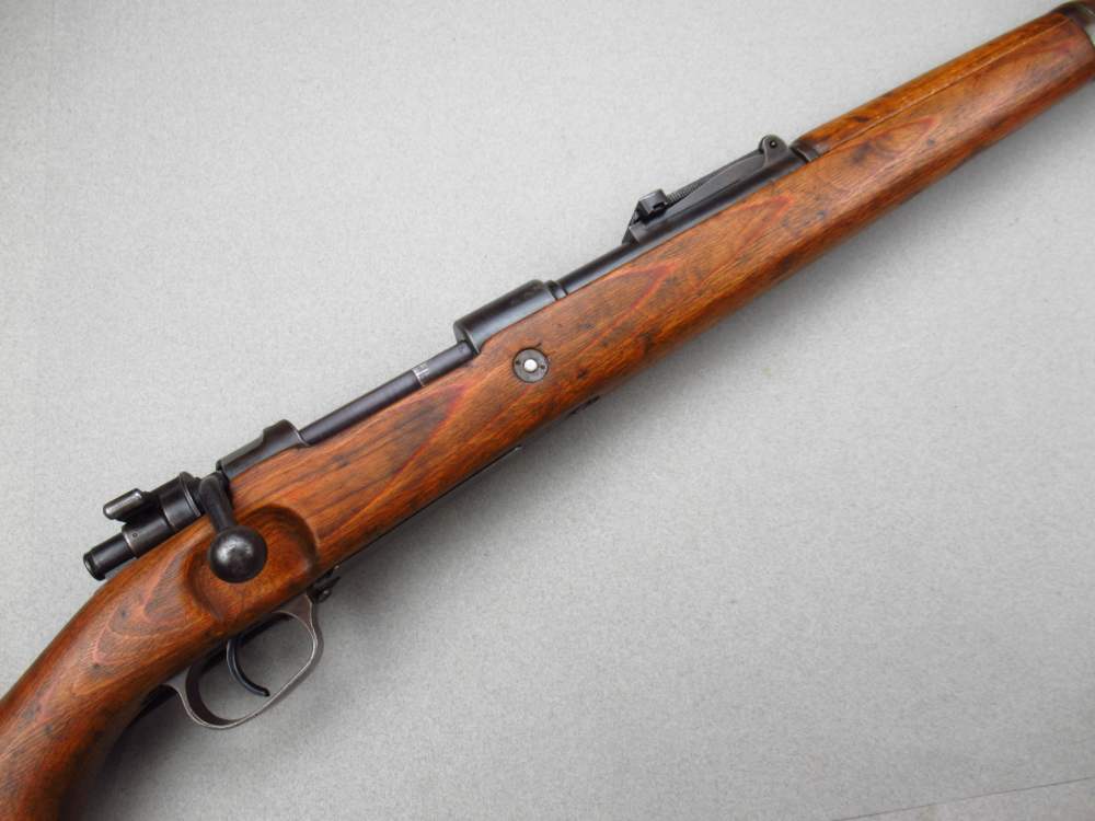 Rare 1940 WWII German ERMA Erfurt AX Mauser Karabiner k98 8mm 98 rifle 98k -img-10