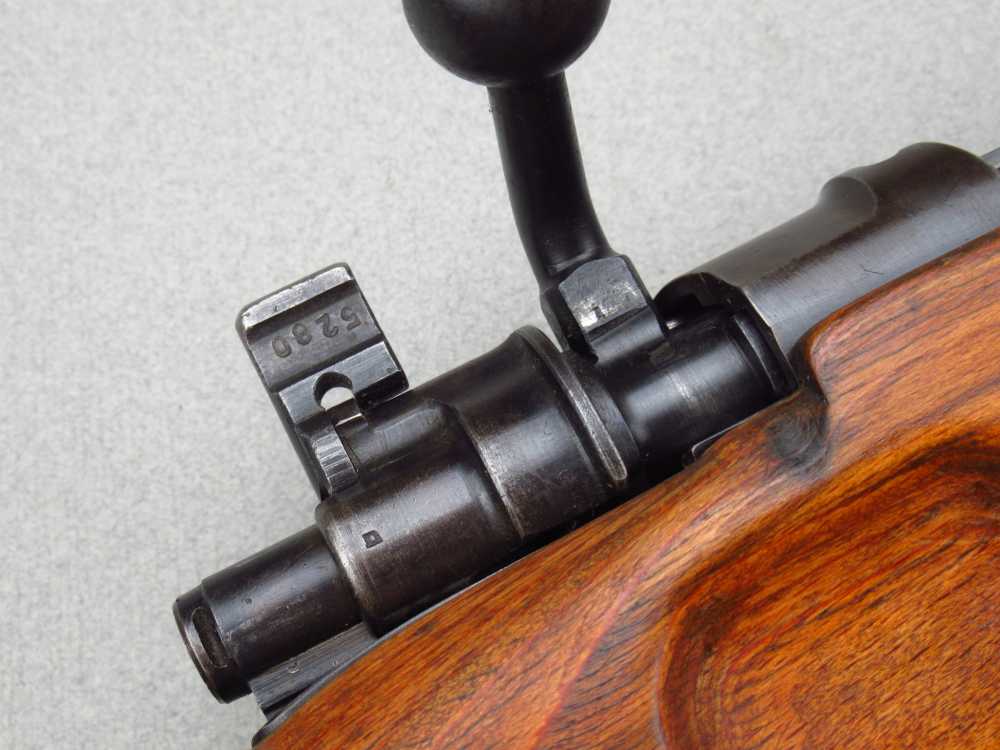 Rare 1940 WWII German ERMA Erfurt AX Mauser Karabiner k98 8mm 98 rifle 98k -img-17