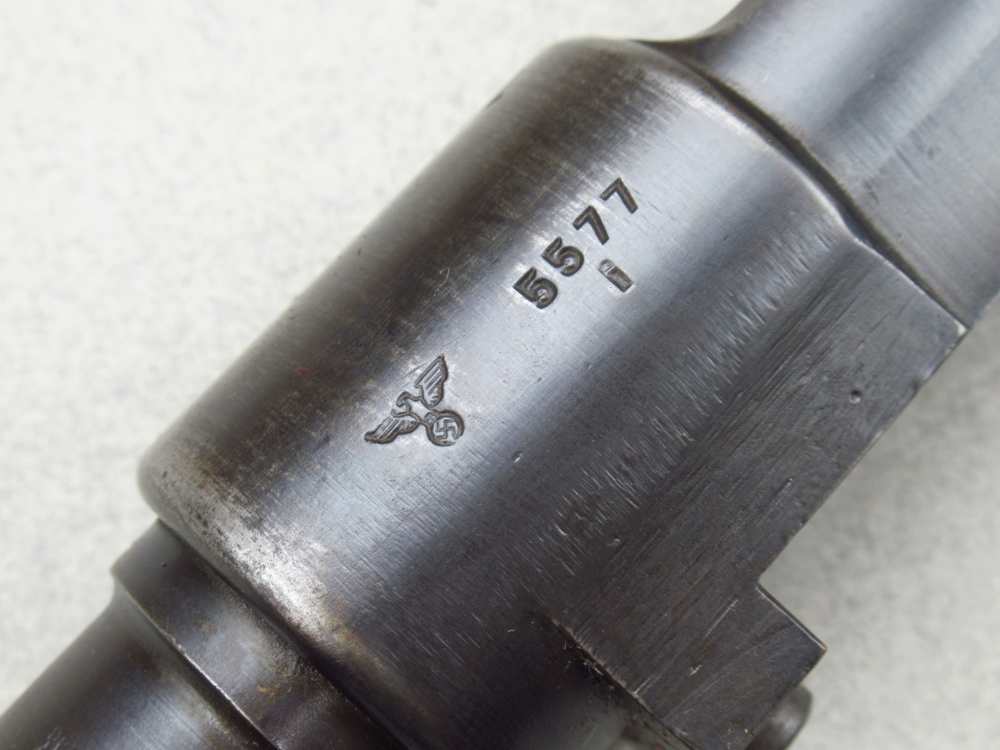 Rare 1940 WWII German ERMA Erfurt AX Mauser Karabiner k98 8mm 98 rifle 98k -img-129