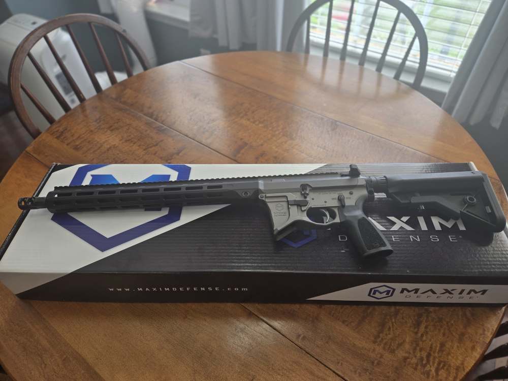 Maxim Defense MD:9 Carbine 9mm 16" Urban Gray PCC- Roller Delayed! GLK MAGS-img-1