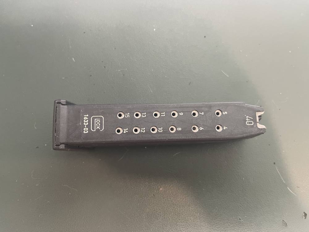 Glock 15rd 40sw Factory OEM Magazine - G22 G23 G27-img-0