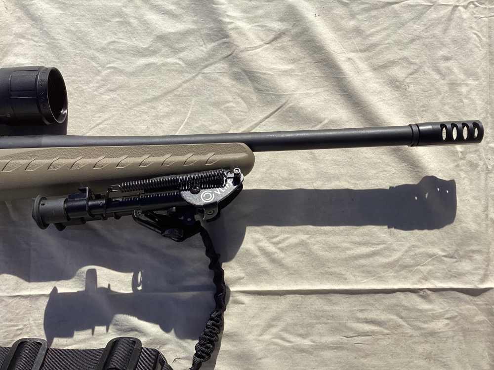 Ruger American 350 Legend RH Tan Stock BSA Scope-img-3