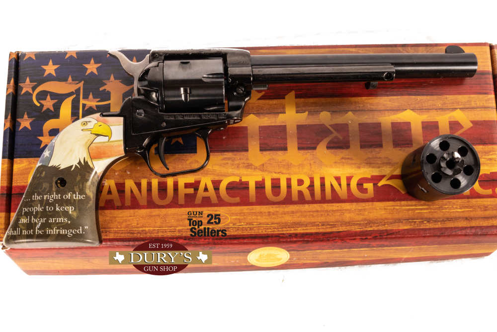 Heritage Rough Rider 22 LR w/ extra 22 Mag cylinder Durys # 42609-img-0