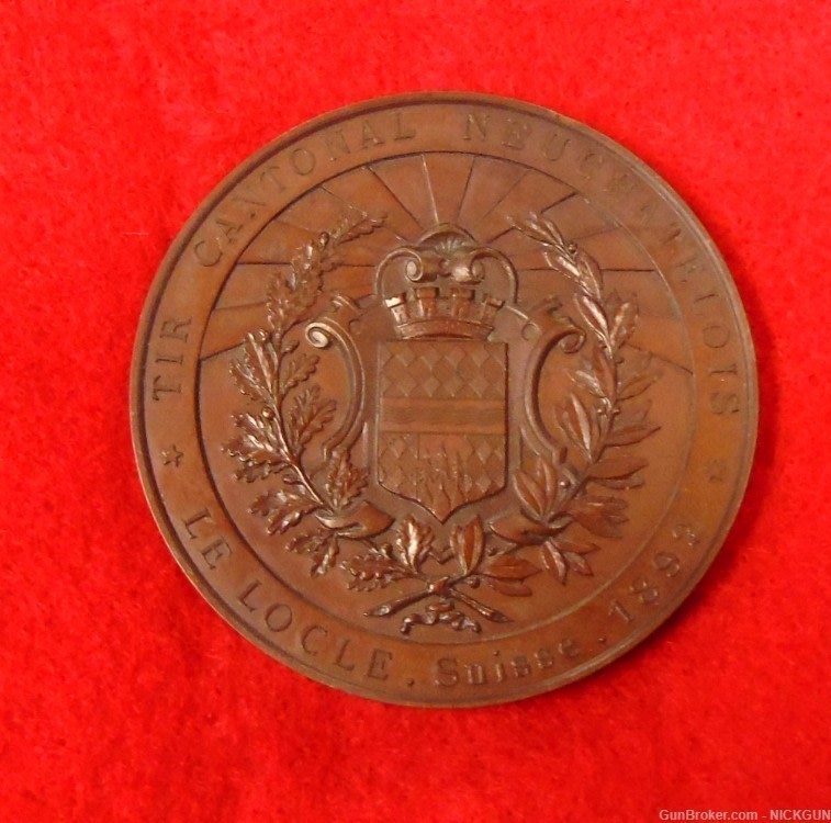 Swiss Shooting festival Medal 1892.-img-7