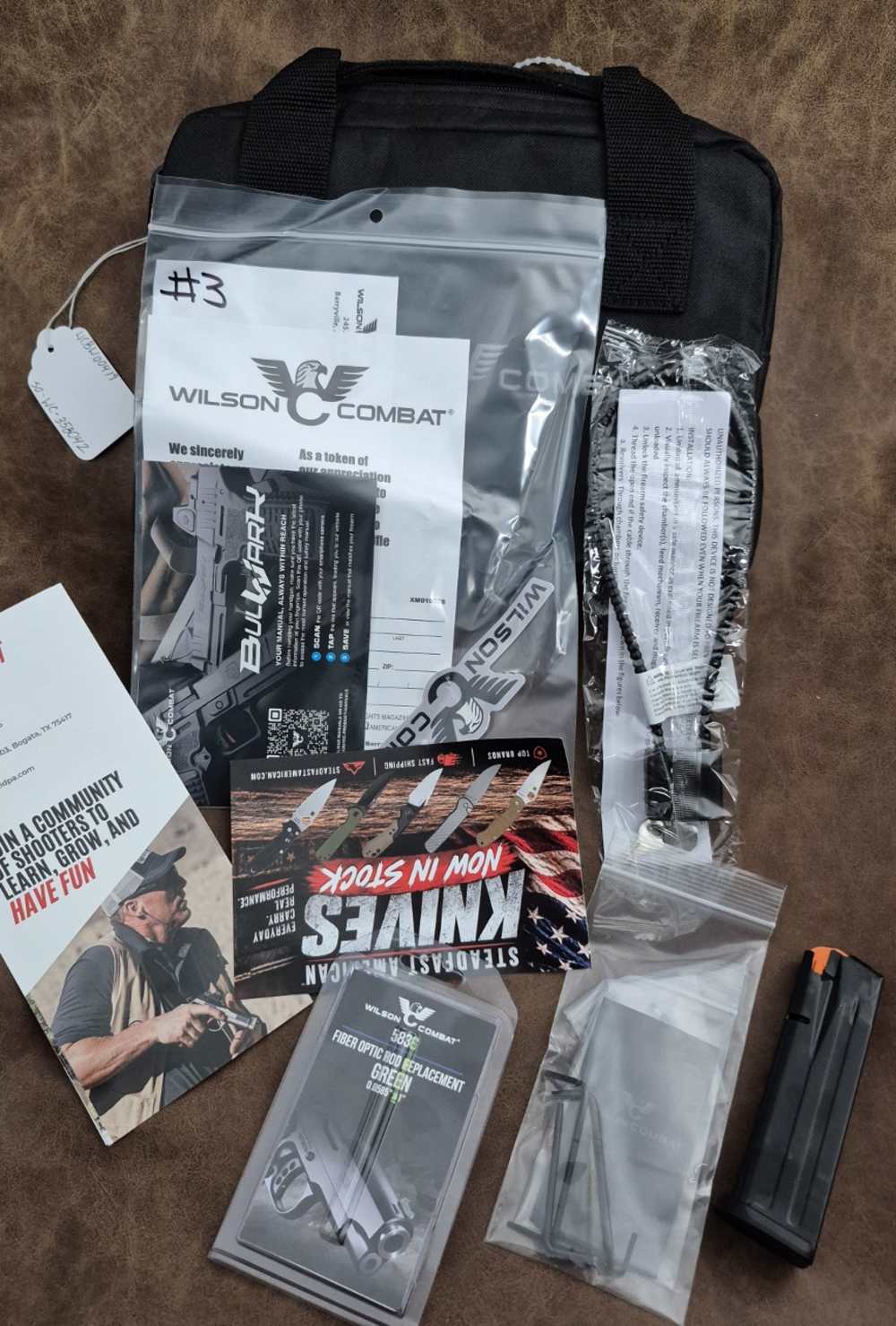 NIB WILSON COMBAT BULWARK 9MM 4" CASE-img-14