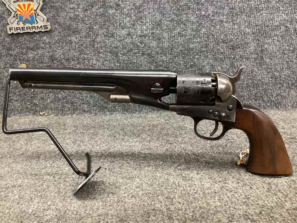 Replica Arms 1861 Navy 36CAL Black Powder Revolver w/ Case, Accessories-img-2