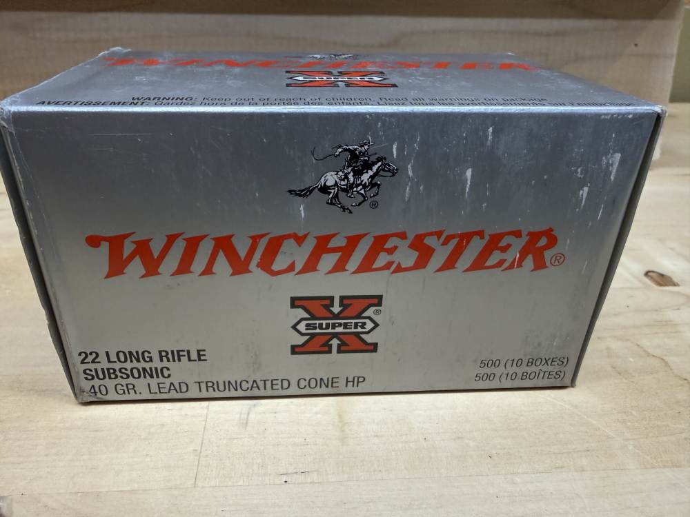 WINCHESTER 22LR SUBSONIC 40GR  500ROUNDS -img-5