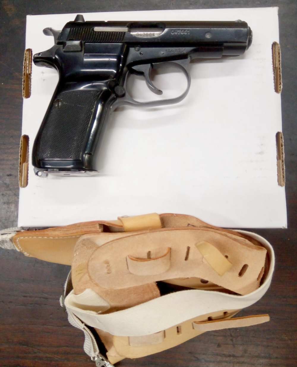CZ Used Surplus C&R Eligible CZ82 3.82" 9x18mm Makarov 12rd Pistol, Black G-img-1