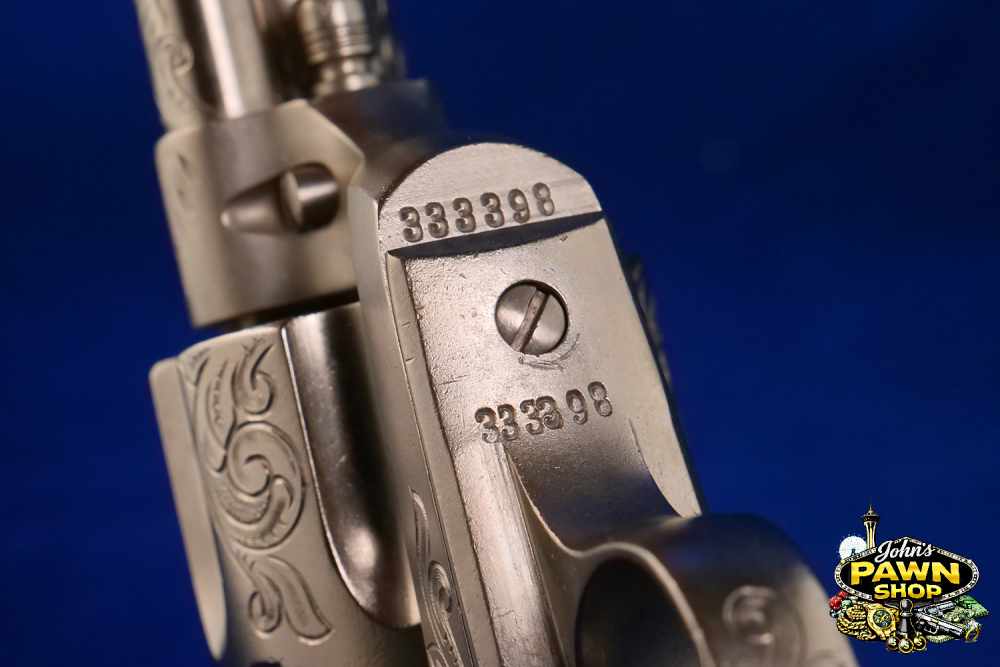 1916 Colt Single Action Army Revolver In VG Engraved Shape - 32-20 Win-img-16