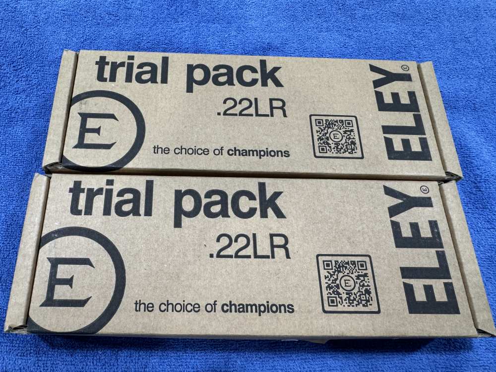 ELEY 22LR AMMO - TRIAL PACKS - 10 TYPES - 500 ROUNDS TOTAL (X-9)-img-0