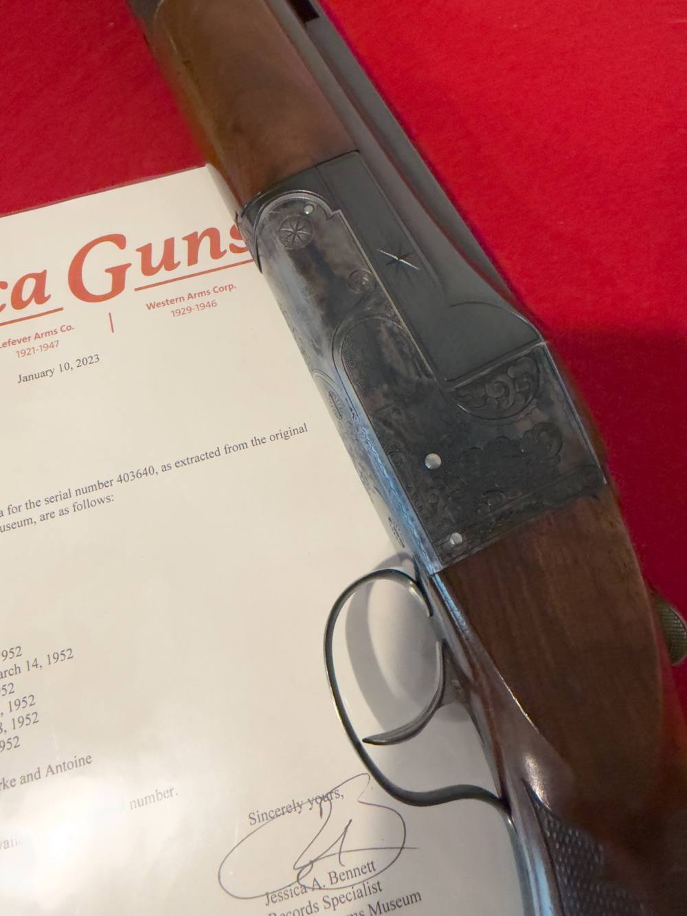 Fabulous Factory Engraved 12 GA Ithaca Grade 4E Single Barrel Trap Shotgun -img-0
