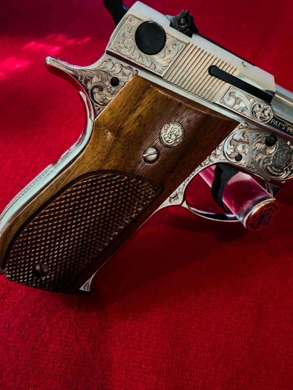 Stunning Factory A-Class Engraved Smith & Wesson Model 39-img-10