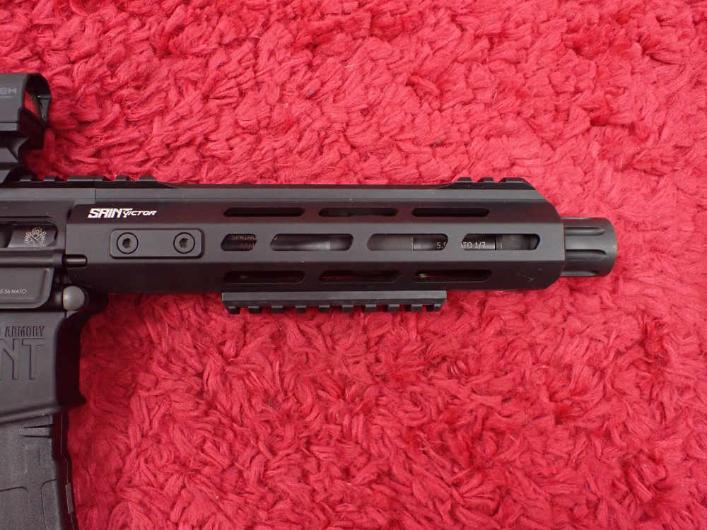 Springfield AR15 Saint Victor Pistol 5.56 9" Factory HEX Dragonfly Red Dot-img-6