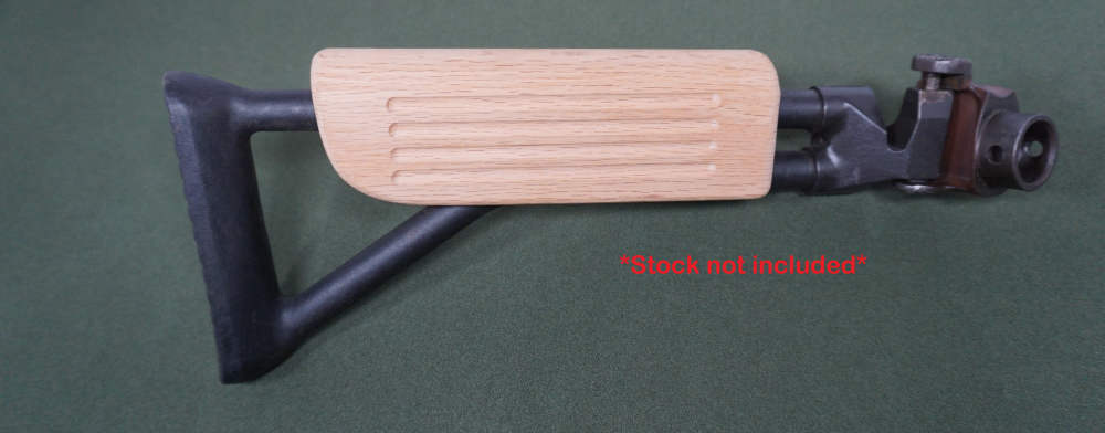 RARE South African Galil Folding Stock Wood Cheek Riser R4 R5 R6 SADF -img-0
