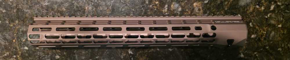 NEW Aero Precision M5 15" ATLAS R-ONE M-LOK Handguard Kodiak Brown -img-1
