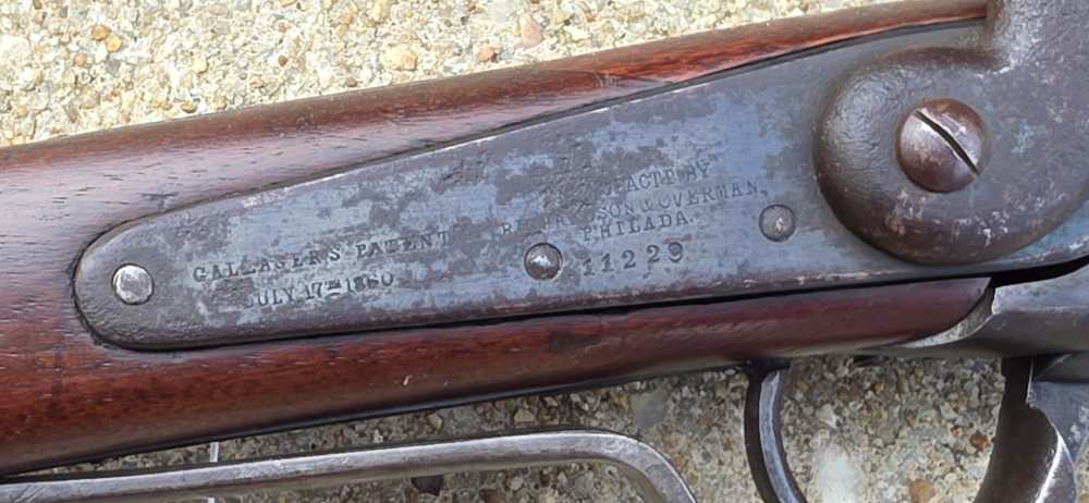 Original Civil War GALLAGER Last Model CAVALRY CARBINE-img-3
