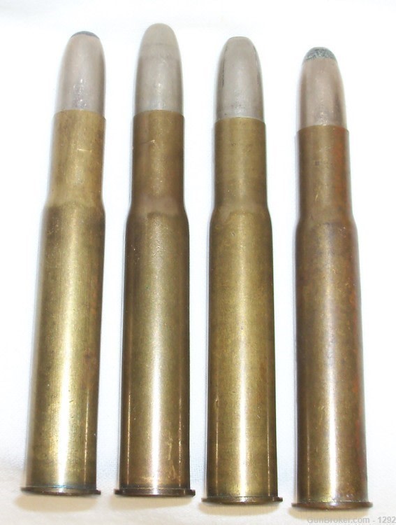 450/400 Jeffery scarce headstamped rounds X 4 -img-0