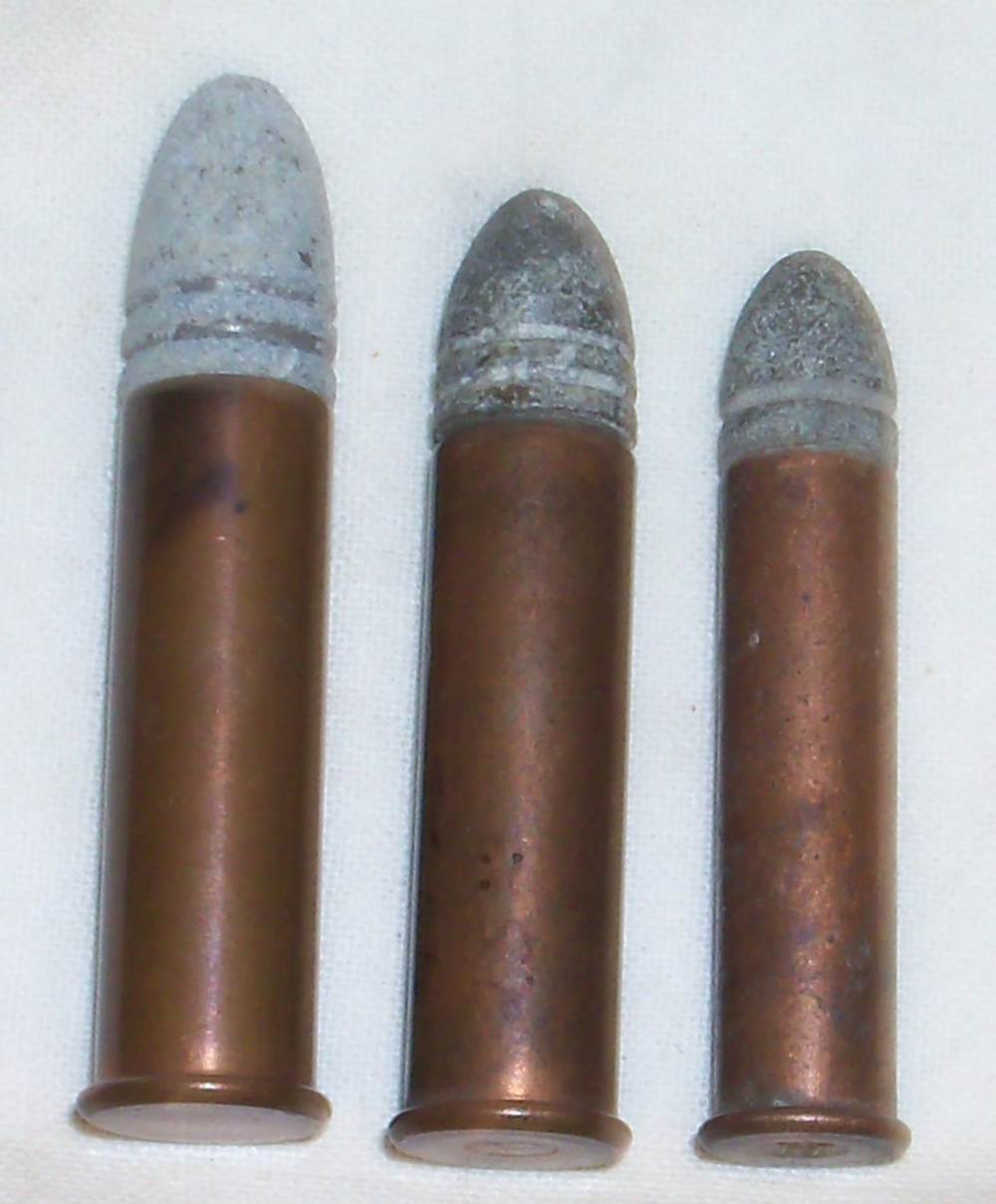 46 , 44 and 38 extra long rimfire cartridges-img-0