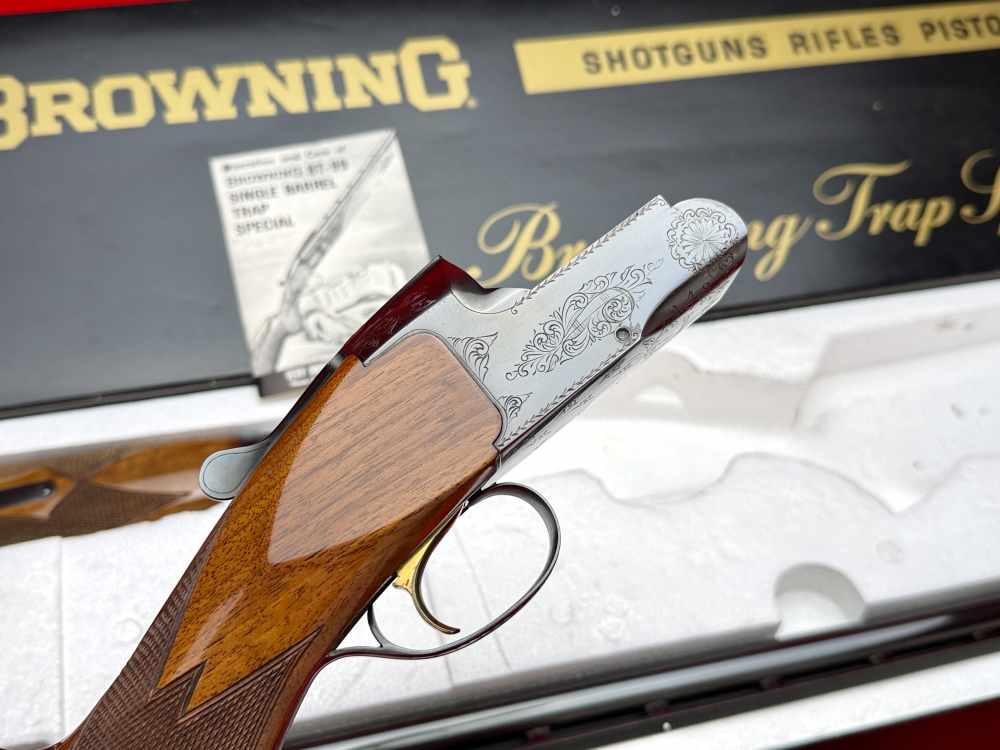 1978 Browning BT-99 Single Barrel Trap Shotgun 12 Gauge In Original Box 34"-img-4
