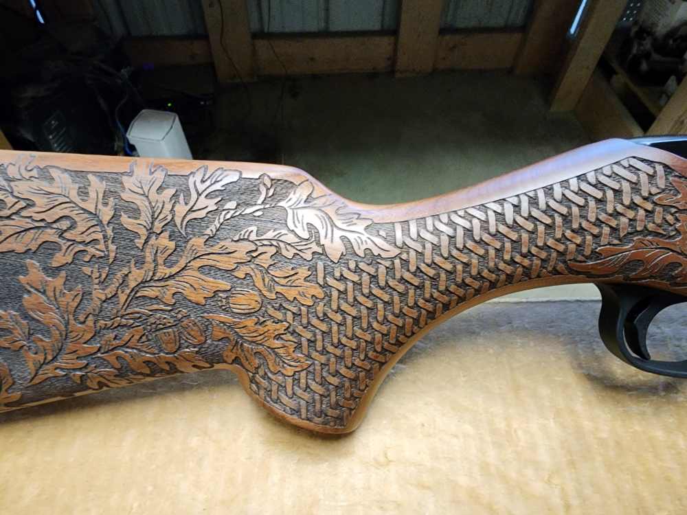 PICS! NEW RUGER SPORTER 10/22 RIFLE ENGRAVED .22 31237 10 22 SERIES WALNUT-img-6