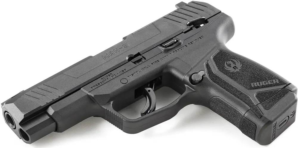 RUGER MAX-9 9mm Pistol Optics Ready Tritium Fiber Optic Sight Adjustable -img-5