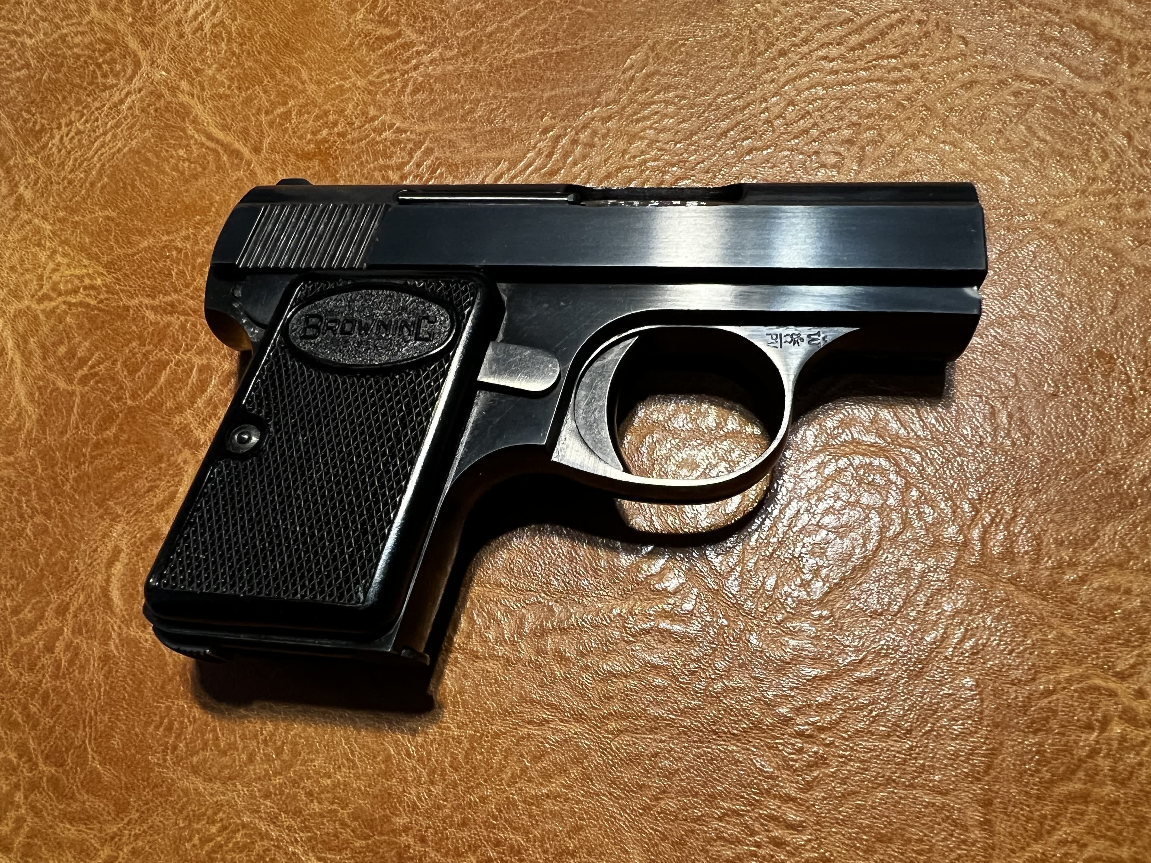 Browning Baby Browning 25 ACP 6.35mm Belgian Pocket Pistol-img-1