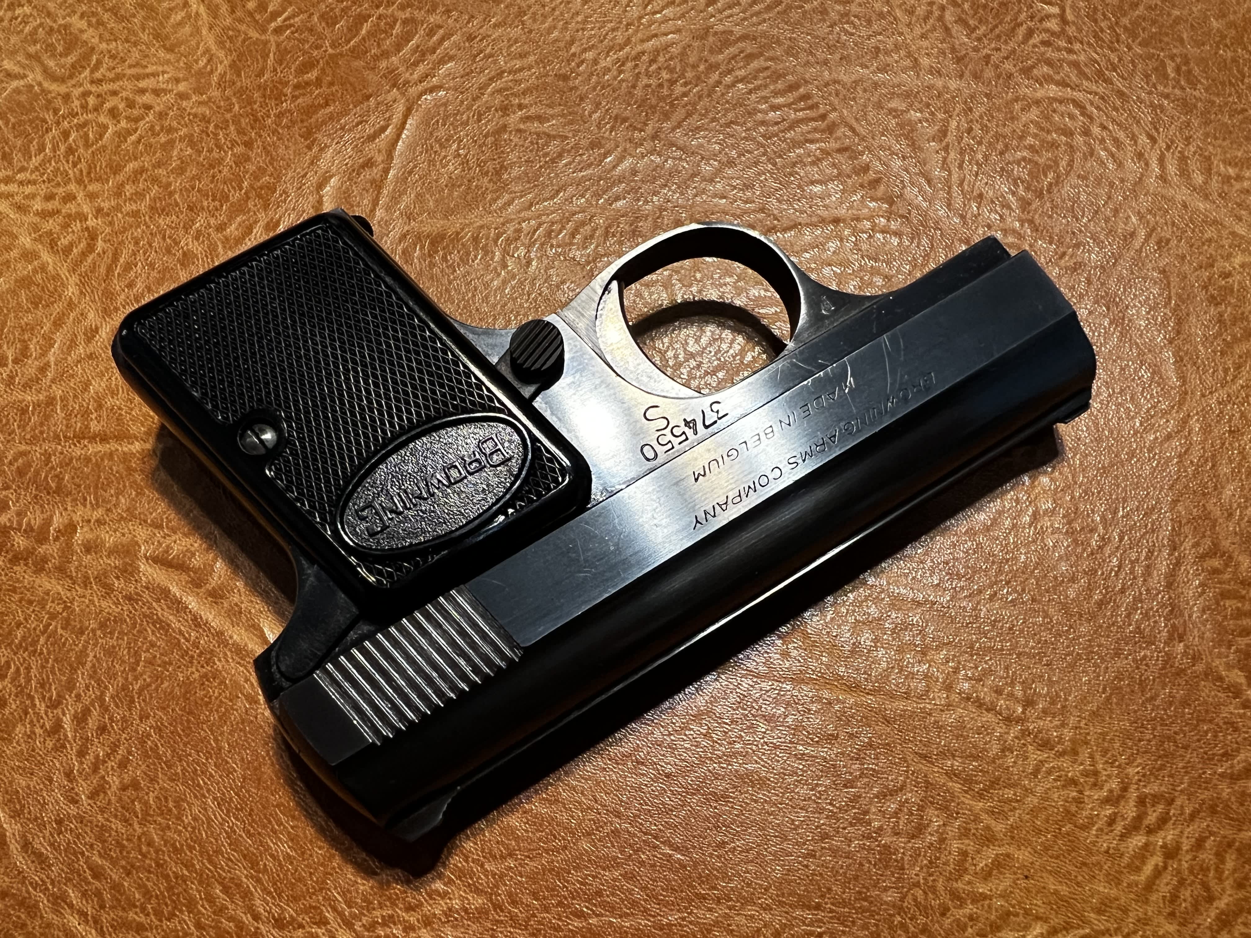 Browning Baby Browning 25 ACP 6.35mm Belgian Pocket Pistol-img-10