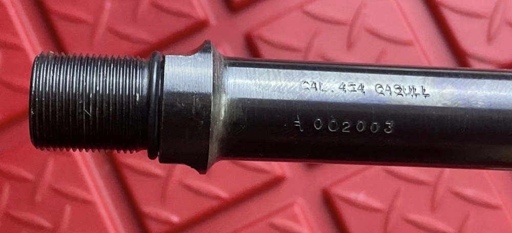 RARE Mateba 6 Unica Sportiva Grifone Revolver 454 8.5 Threaded Barrel #10-img-7
