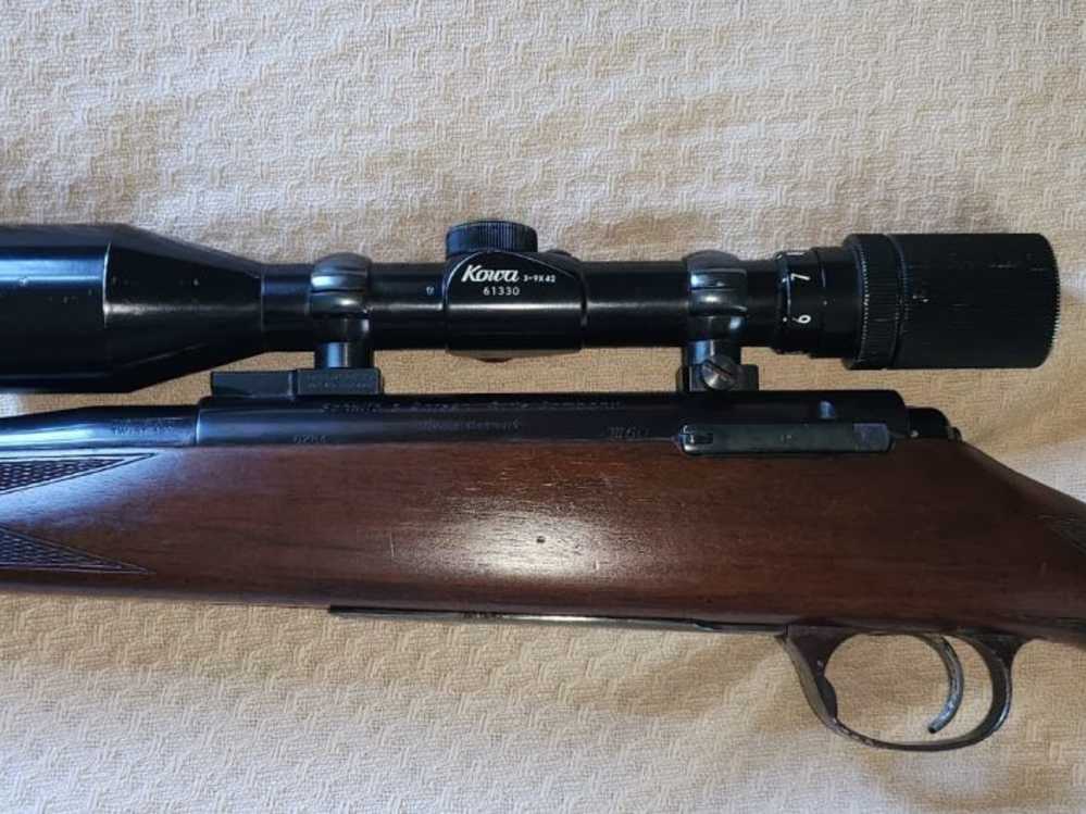 Schultz Larsen Denmark M60 7x61 S&H Kowa scope Redfield mount-img-7