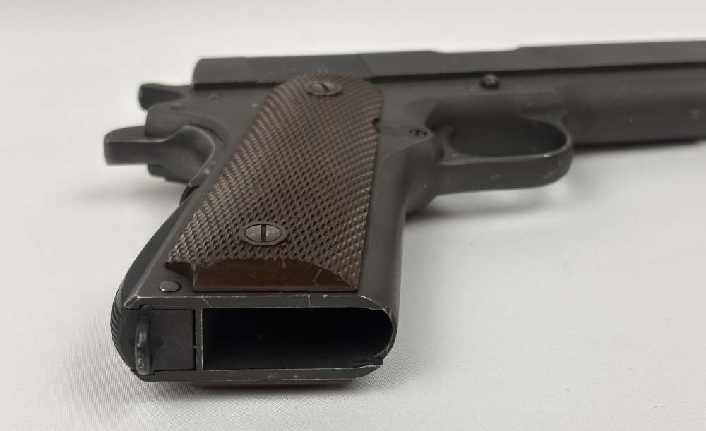 RARE ORIGINAL & MATCHING WWII Remington Rand LL 1911 A1 - EARLY SN 1371269-img-24