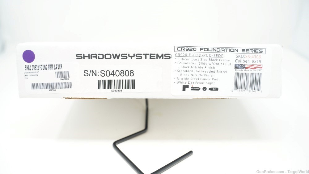 SHADOW SYSTEMS CR920 FOUNDATION OPTIC READY 9MM BLACK 13 ROUNDS (SS4306)-img-26
