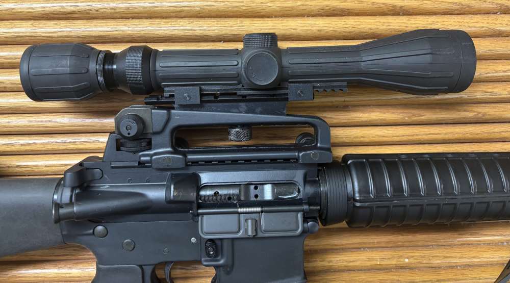 Colt Match Target Competition HBAR ll with Tasco 3-9 rubber armoried scope-img-4