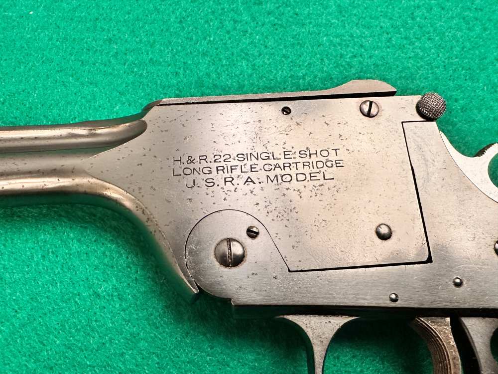 H&R Harrington & Richardson U.S.R.A. Model Single Shot .22LR Match Target-img-3