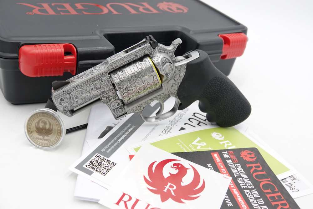 Rare Unique Custom Engraved Ruger Super Redhawk Alaskan 2.5" 454 Casull-img-1