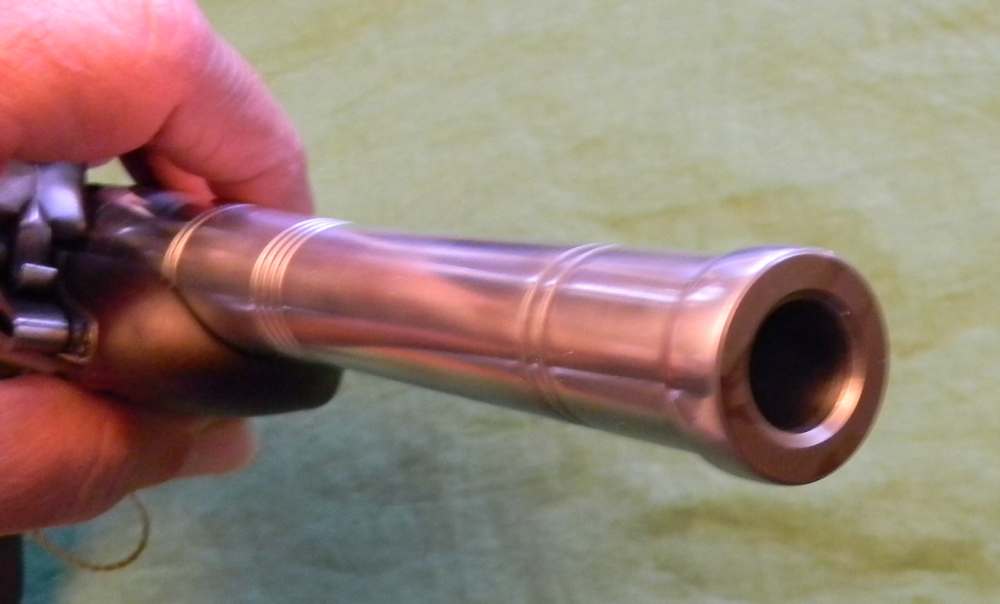 Davide Pedersoli Queen Anne Flintlock Muff Pistol unfired with box-img-6