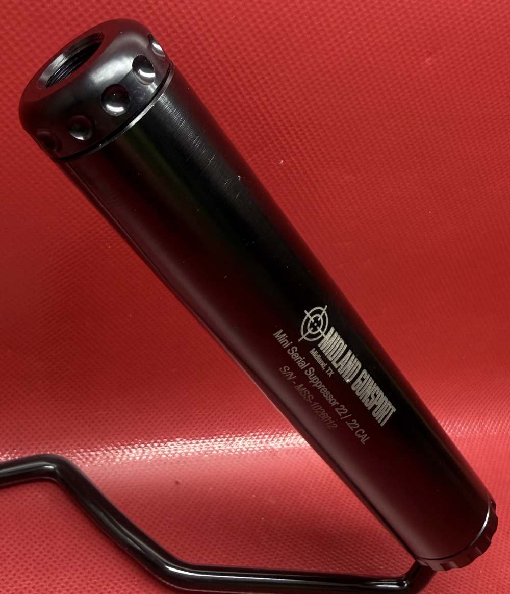 Silencer 22 LR 22LR Monocore Mini Serial Suppressor Form 3 Midland Gunsport-img-3