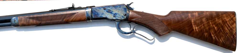 Winchester 1892 Deluxe Case Color 44 MAG 24" Octagon T/D NIB 2026 Nice Wood-img-22