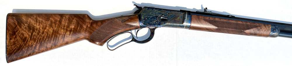 Winchester 1892 Deluxe Case Color 44 MAG 24" Octagon T/D NIB 2026 Nice Wood-img-5