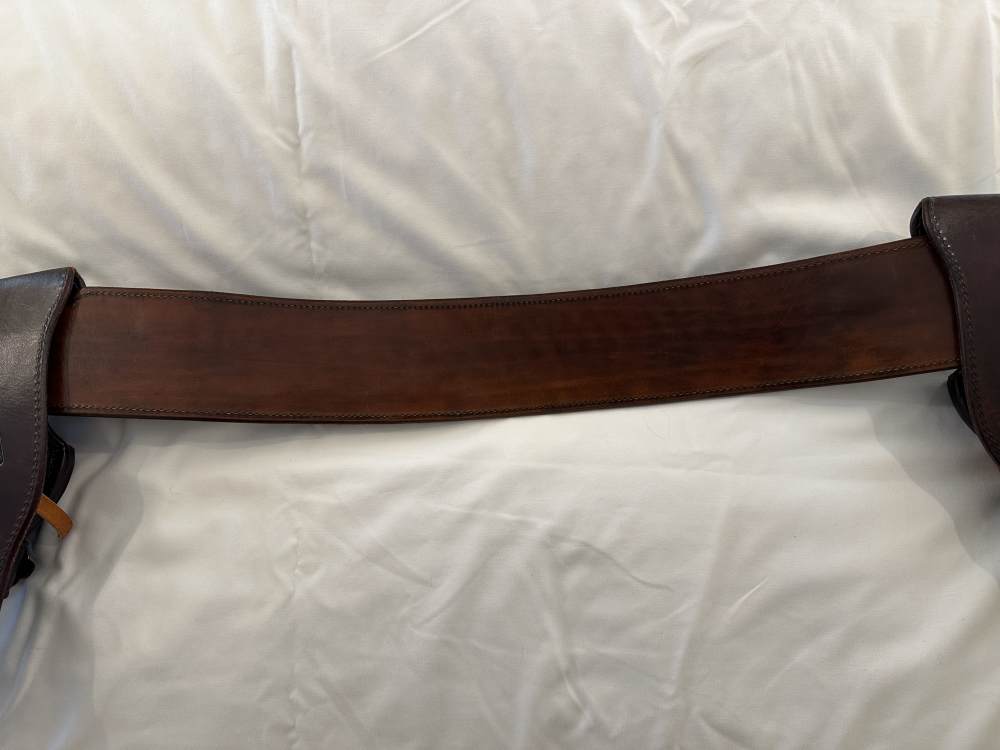 John Bianchi's Frontier Gunleather - 1888 Rawhide Double Rig -img-11